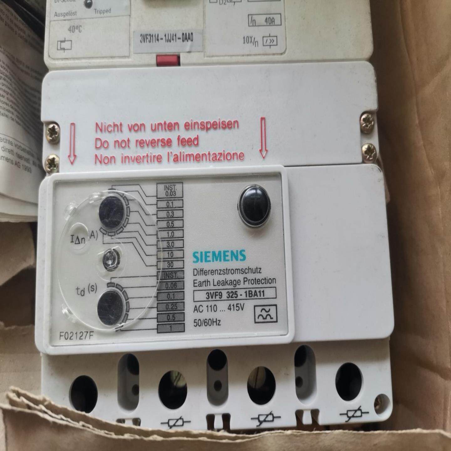 3VF9325-1BA11漏保询价