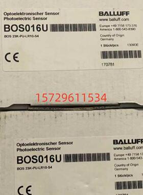 德国Balluff 巴鲁夫BOS016U直反式光电开关BOS 23K-PU-LR1询价