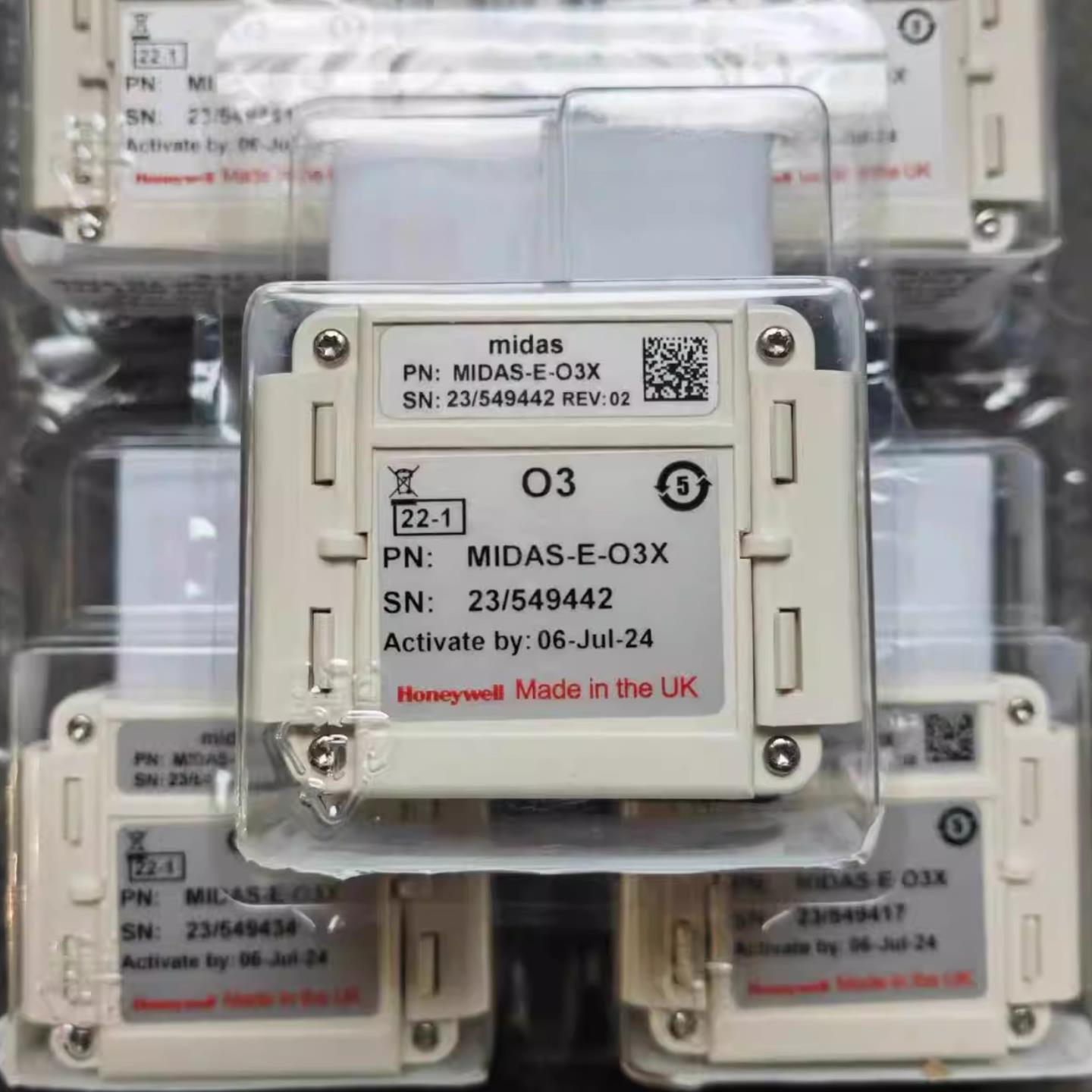 美国Honeywell霍尼韦尔气体侦测器探头MIDAS-E-O3X原装现货询价