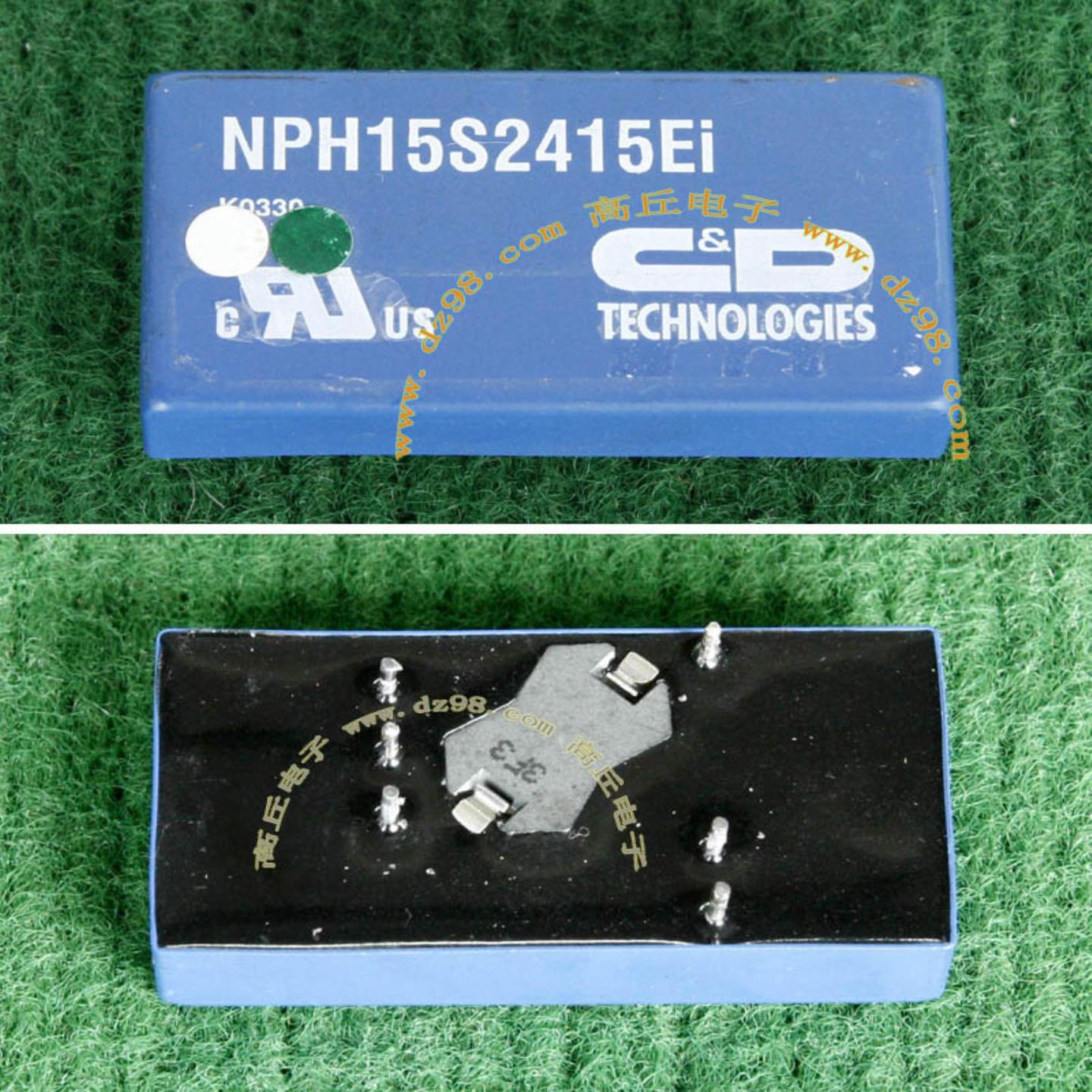 NPH15S2415Ei 18V-24V-36V 转 15V 1A 15W 隔离 电源 模块询价