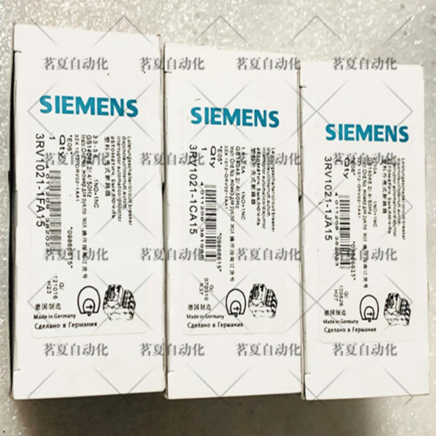 正品 西门子马达断路器 3RV1021-1FA151FA10 现货全新询价