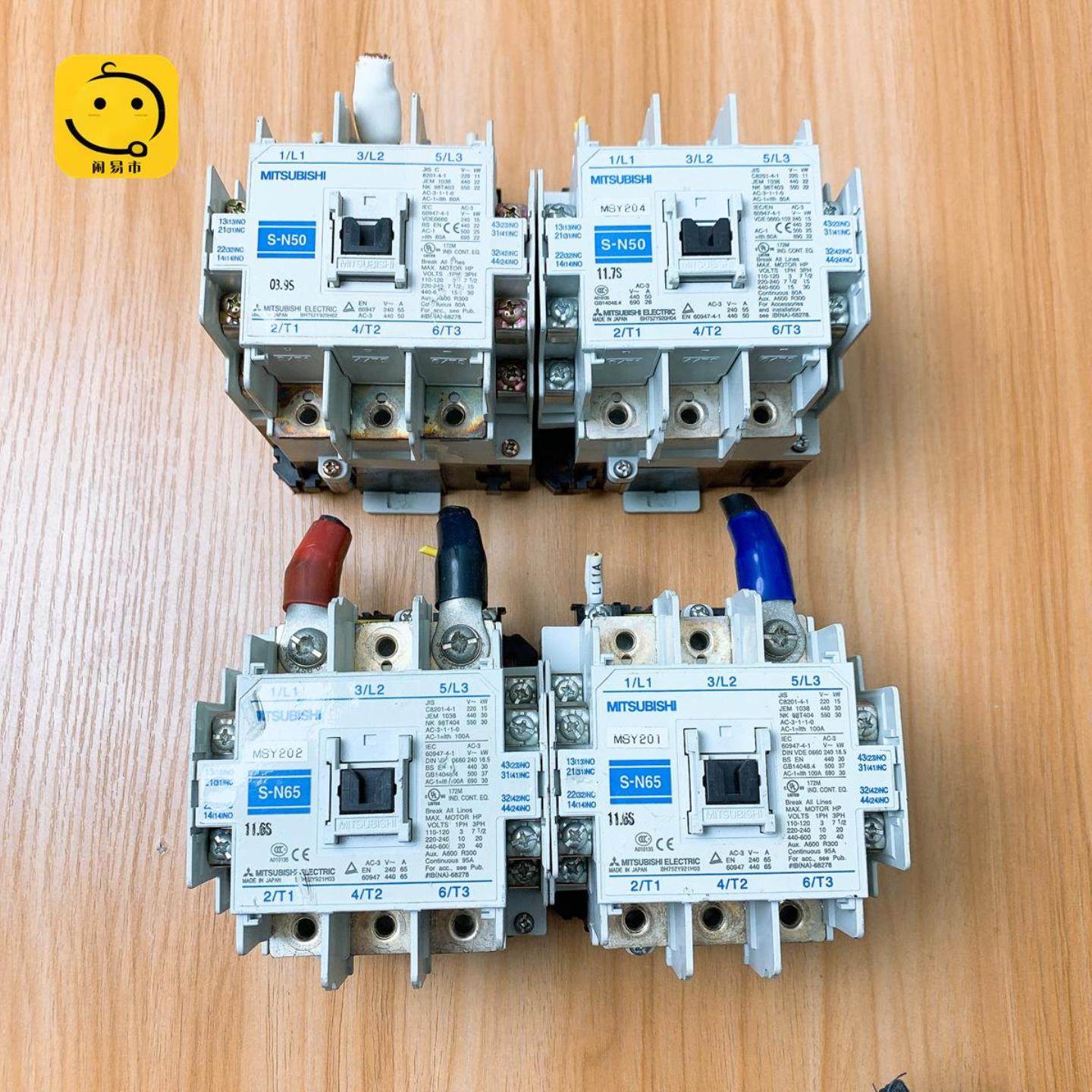 三菱100-127V交流接触器S-N3560AS-N5080AS-N65100A 拆机询价