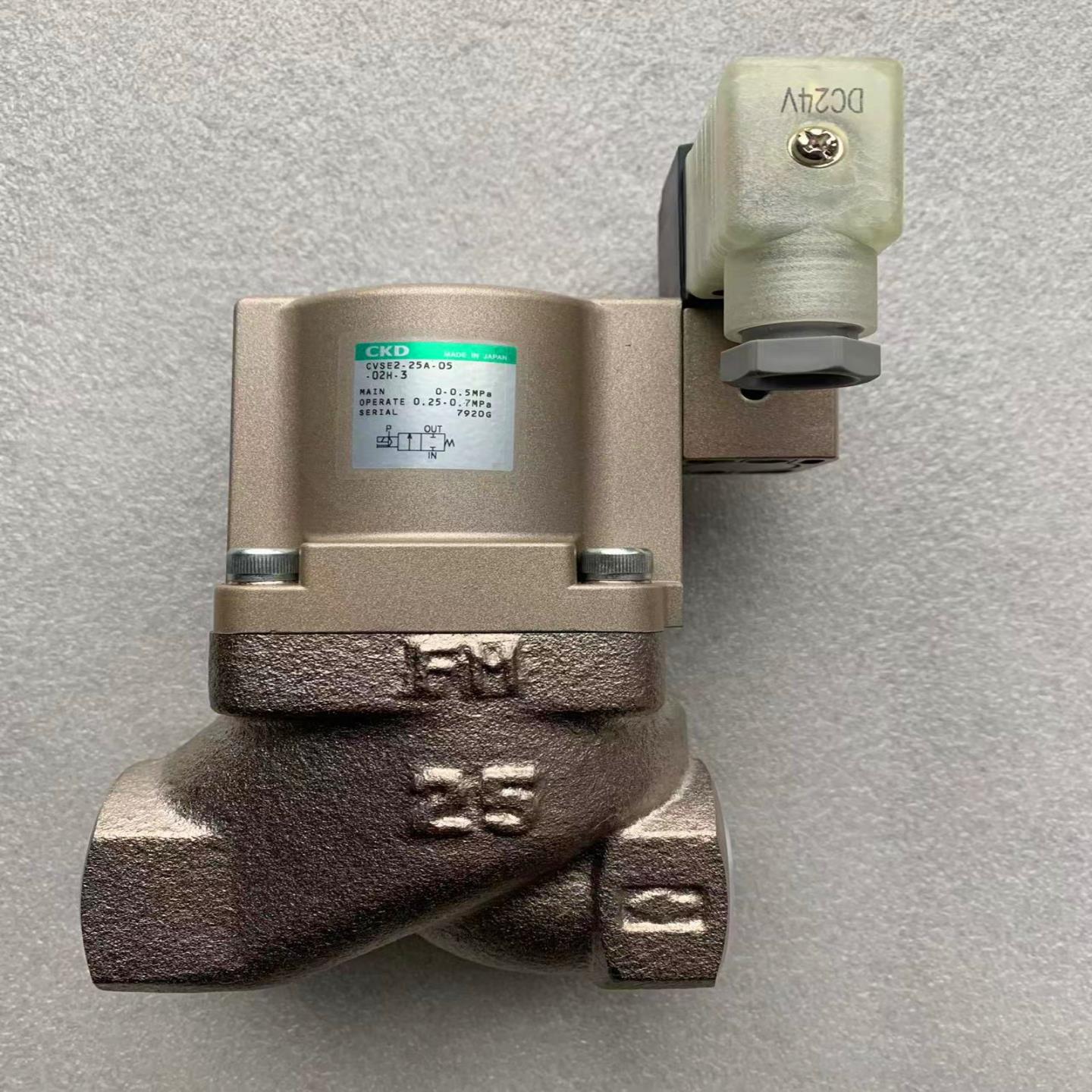 原装 正品 进口日本CKD电磁阀 CVSE2-25A-05-02H-3 现货询价