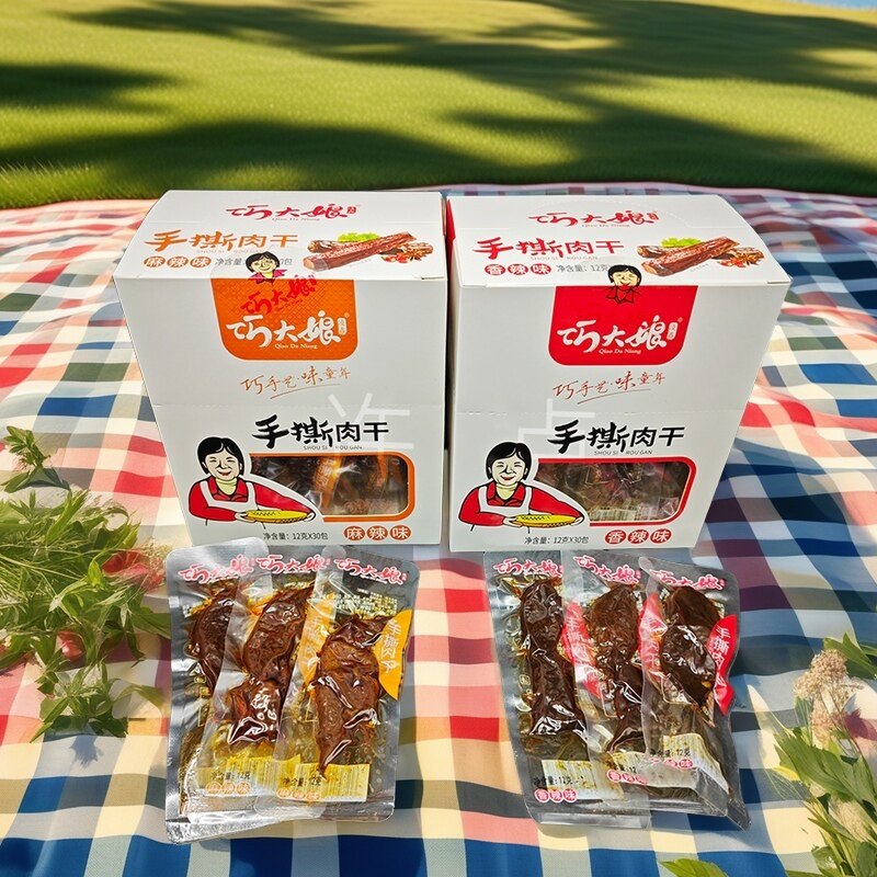 30包巧大娘手撕肉干麻辣味香辣原