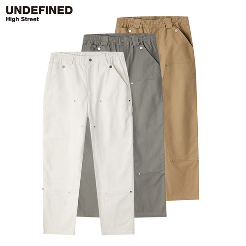 长裤宽松undefined锥形伐木裤潮