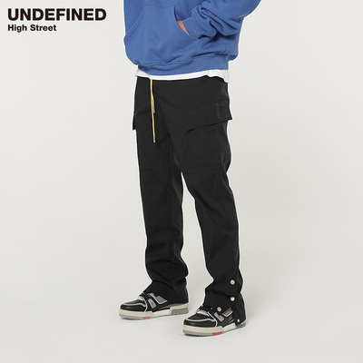 undefined长裤直通美潮排扣