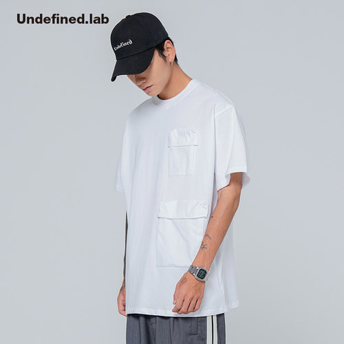 Undefined潮牌双股宽松短袖T恤
