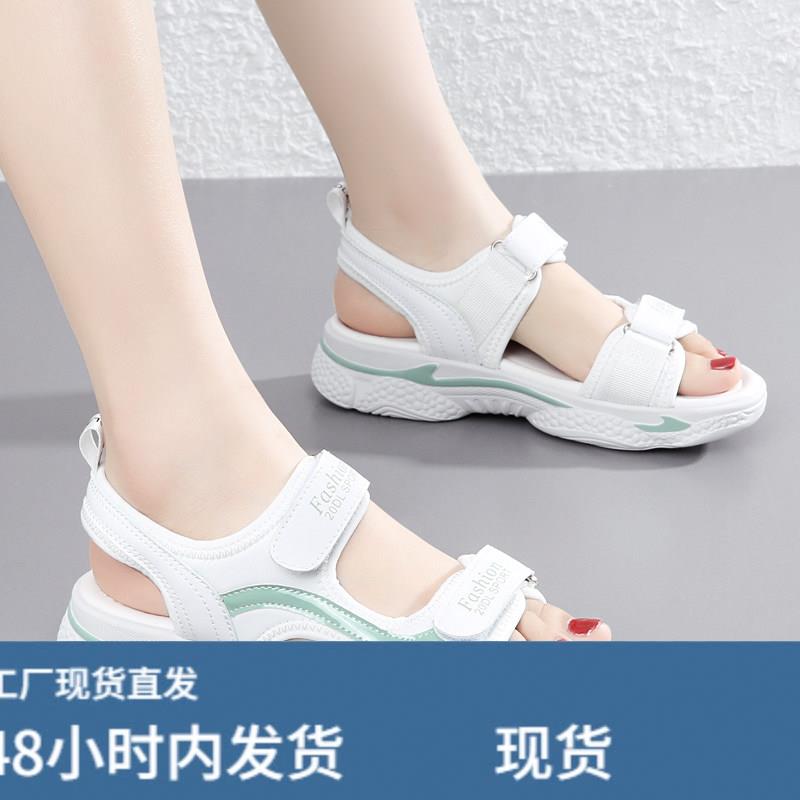 运动凉鞋女新款夏季外穿女孩大童初中生沙滩女款大尺码图片