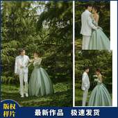 外影法式 婚纱照样片2022影楼新样片放大工作室婚纱照客片h613