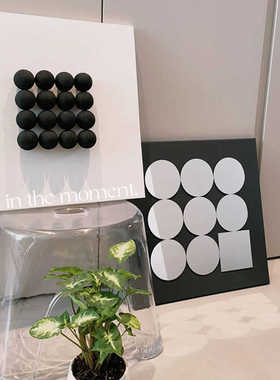 中古客厅沙发背景墙装饰画中古风