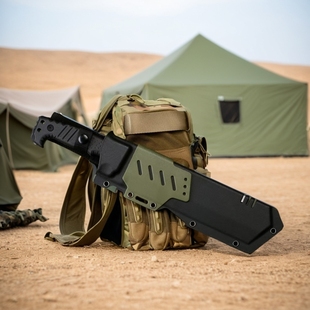 砍骨刀户外露营刀具锋利高硬度多功能刀具防身冷兵器排障刀开路刀