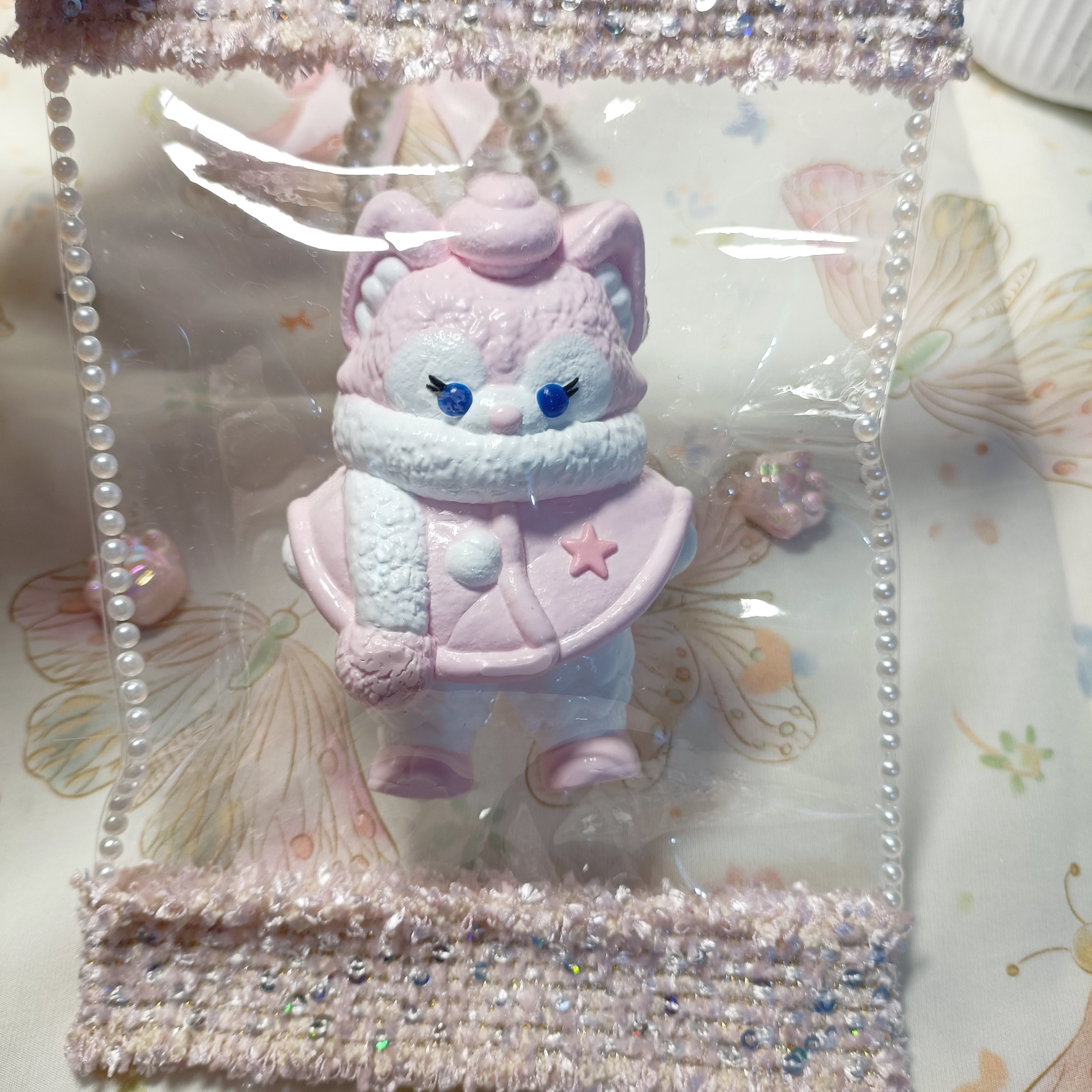 迪士尼玲娜贝儿纯手工制作食品级奶油泥感捏捏乐解压捏捏乐玩偶