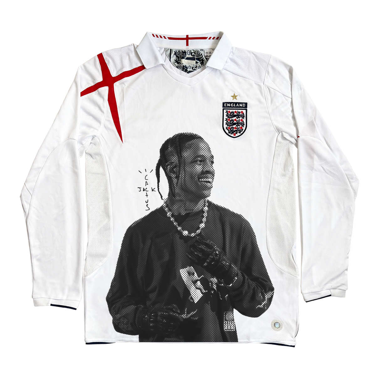 TravisScott春夏人像印花足球服