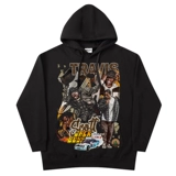 Рули Хипхоп Трэвис Скотт Винтаж Прест -Хип -Хип -Хип -Хуп Свитер с капюшоном в зимних рукавах