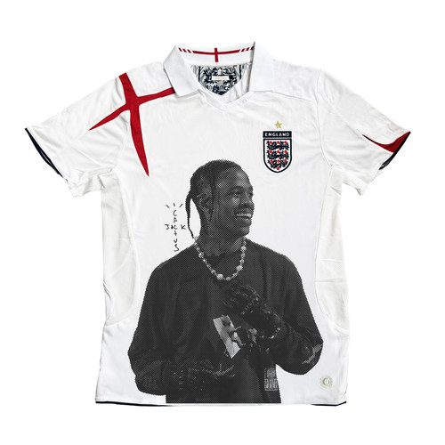 TravisScott春夏人像印花足球服