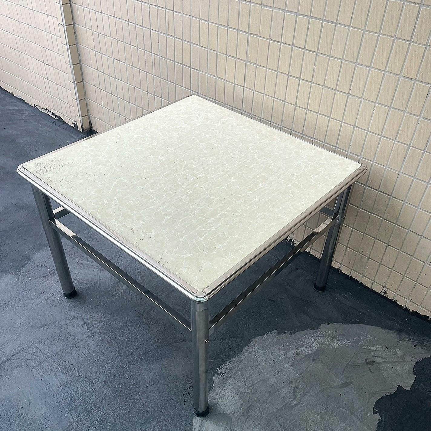 不锈钢加厚方桌架四方桌子框烧烤折叠桌大排档桌正方形家用户外,住宅家具,不锈钢/PVC餐桌,淘宝优惠券,粉丝福利购,淘宝优惠卷