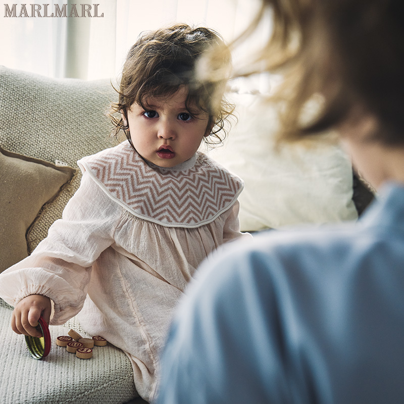 MARLMARL男宝女宝围兜amu01山樱