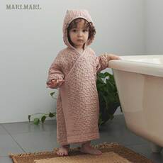 Банный халат marlmarl儿童小孩浴袍浴巾女童宝宝四季浴衣吸水斗篷bathrobe02