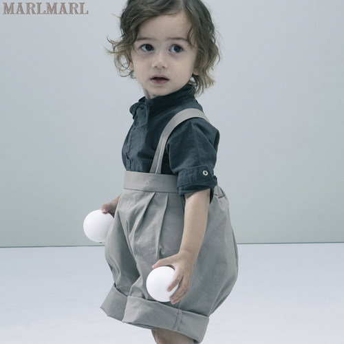 MARLMARL男宝哈衣连体服生日礼服