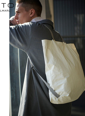 MATO by MARLMARL男女可折叠大容量两用背包拒水拒污手提包购物包