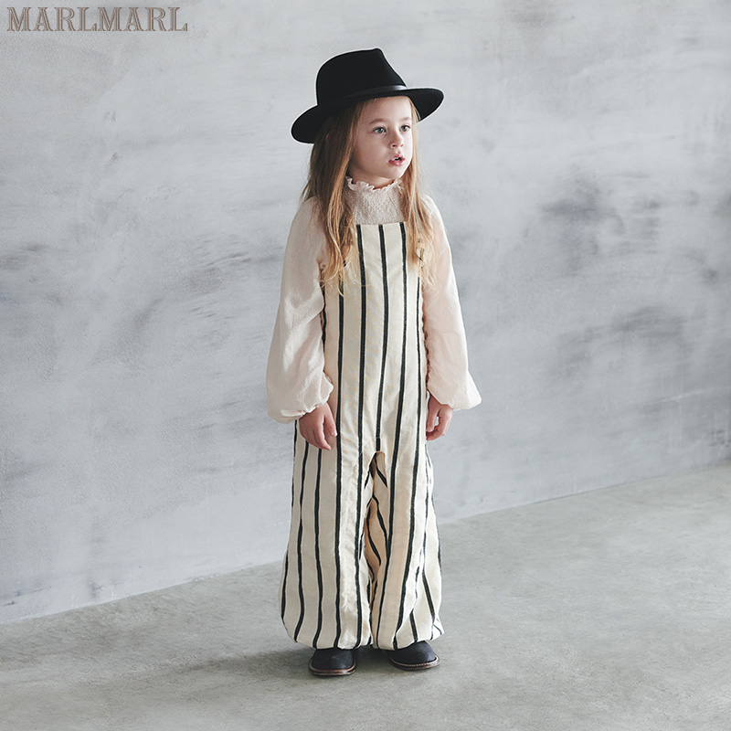 MARLMARL夏天假日背带裤日光白