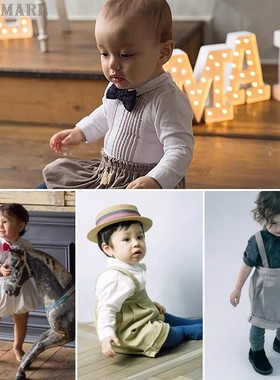 MARLMARL春秋季儿童婴儿连体衣新生儿衣服宝宝哈衣爬服bodysuits