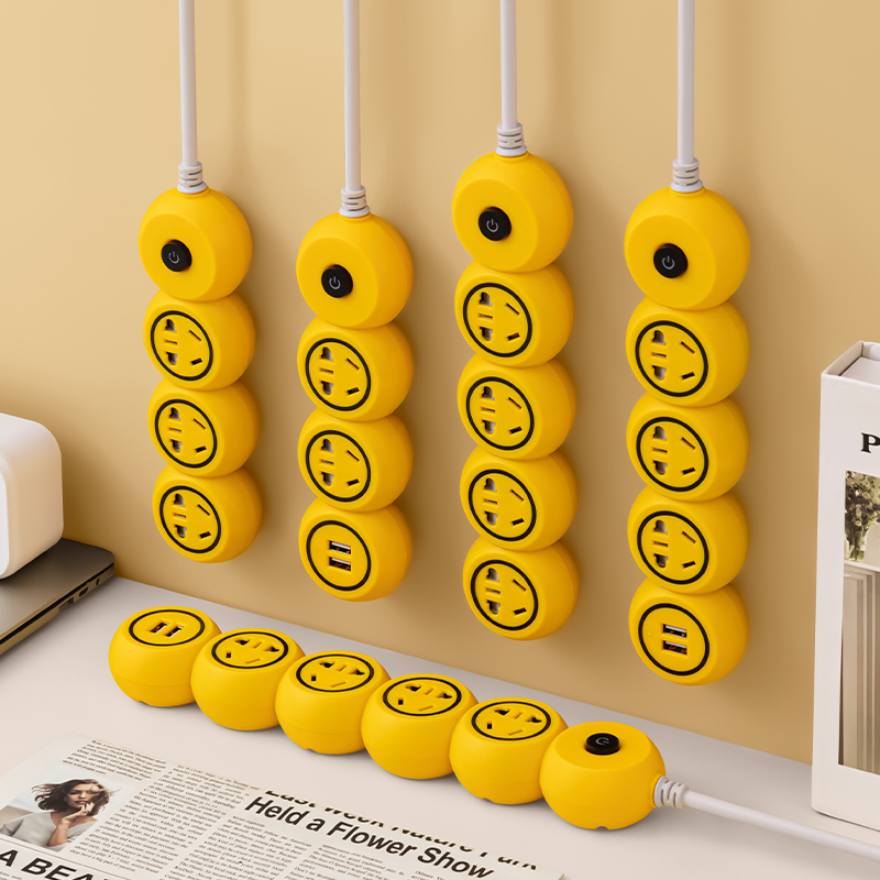 公正牛圆孔创意个性插座