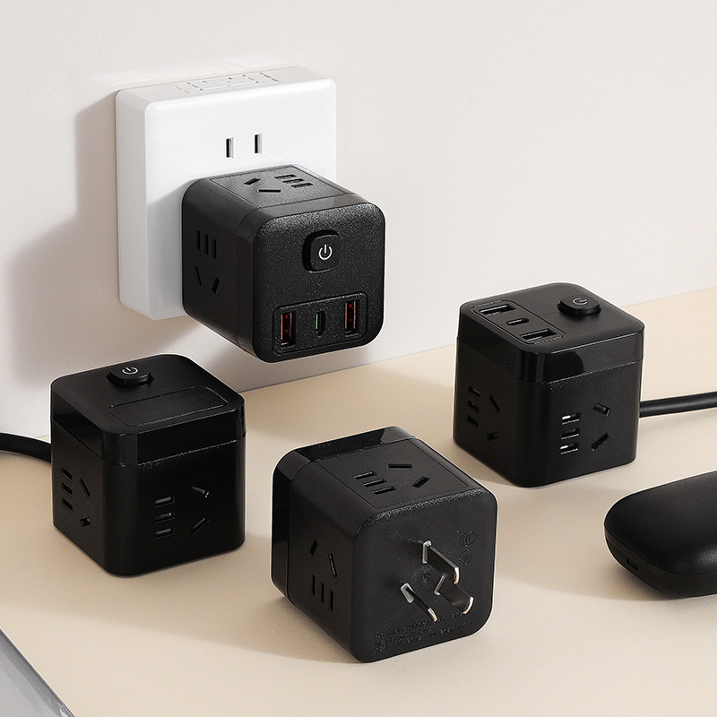 么正午魔方插座无线带线可选