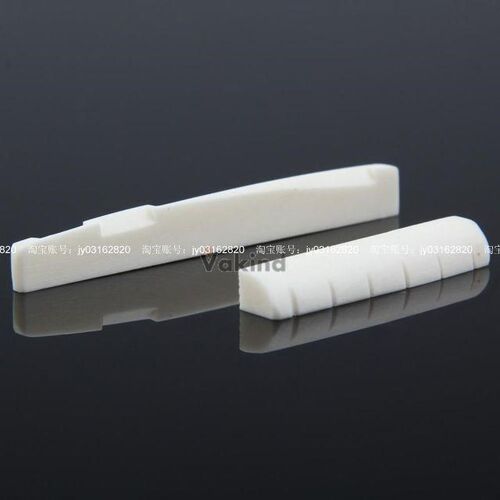v1nf buffalo bone guitar bridge nut saddle for 6 string cla
