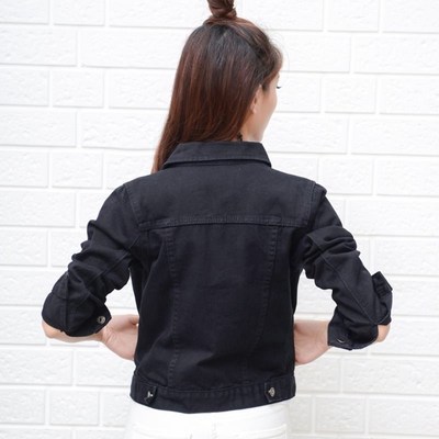 短外套夹克大码牛仔衣