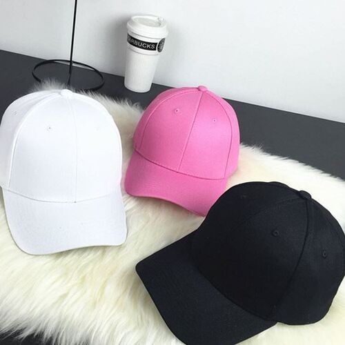 男女简约帽子纯色棒球帽 baseball cap men women hat caps hats