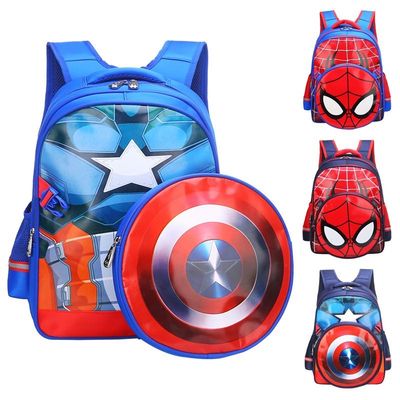 Spiderman schoolbags children's school bag 1-3-6 grade