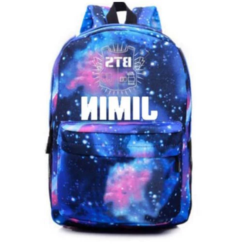 BTS Backpack Корейская школа звезда Kpop School Bangtan Boys