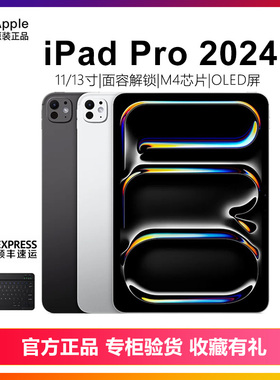 Apple/苹果 11 英寸 iPad Pro 13英寸M4美版新款2024平板电脑国行