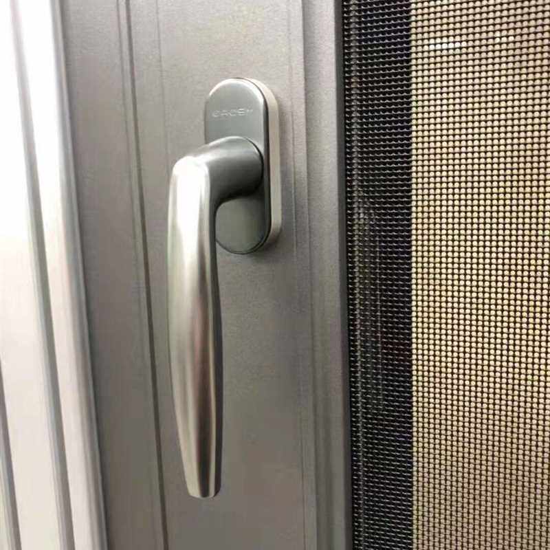 霍曼把手门窗门窗执手电解一体平开窗五金执手方轴窗纱oaosm