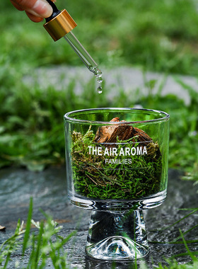 松木青苔扩香杯 森系无火香薰扩香摆件家用持久清香香薰伴手礼