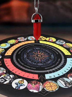 经典韦特tarot是否可能未知灵摆仪式橡胶垫直径22cm塔罗灵摆盘