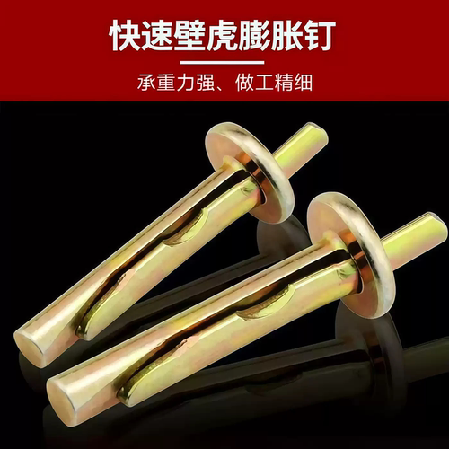 彩锌插片壁虎膨胀螺丝敲击式