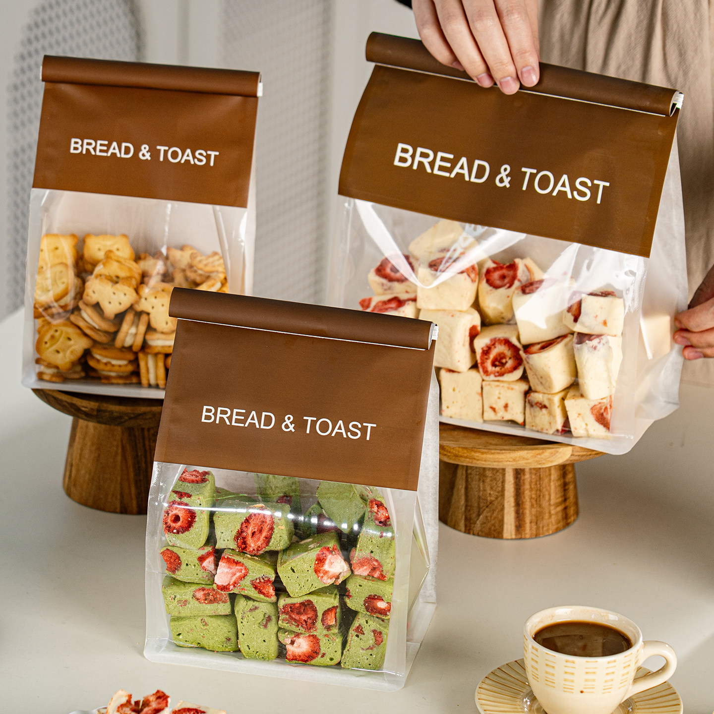 雪花酥包装袋饼干糯米船太妃牛轧糖的自封袋烘焙糖果曲奇吐司袋子,厨房/烹饪用具,点心包装盒/包装袋,淘宝优惠券,粉丝福利购,淘宝优惠卷