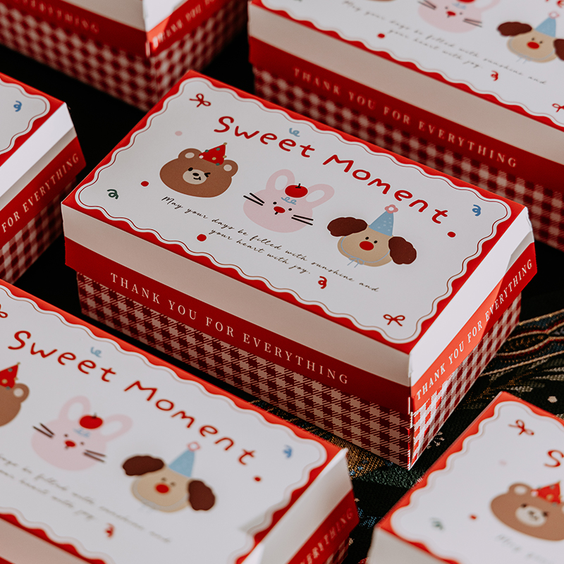 圣诞节礼盒包装盒礼物礼品袋空盒