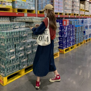 现货图片已更新披肩牛仔连衣裙7290p125k178