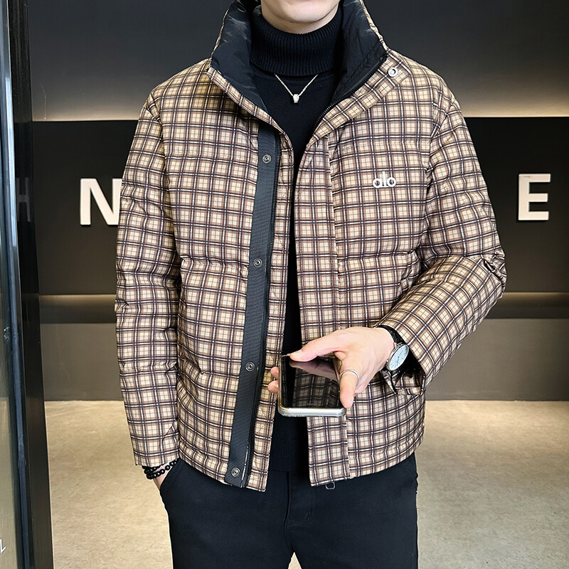 现货国标50白鸭绒男装羽绒服冬季外套B317-Y2508-P185