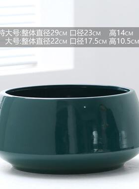 蝴蝶兰专用花盆高档盆景花盆大口径网红简约轻奢兰花花盆特价