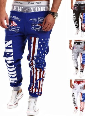 men pants Jogging sports Casual Sweatpants Trousers 外贸裤子