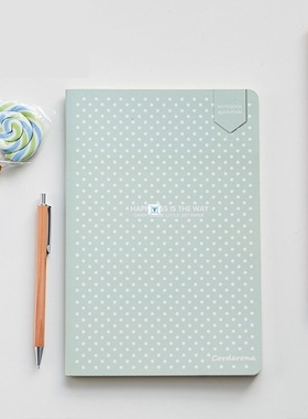 A5 Candy Color Dotted Journal Simple Small Dot Grid Bullet