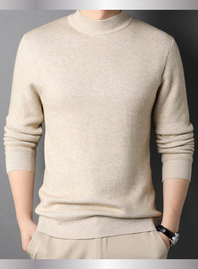 man Sweaters Winter Long Sleeve Sweater Tops Men fleece for