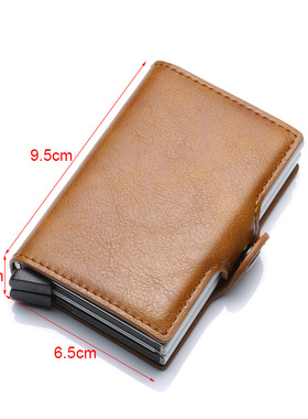 Rfid Blocking Protection Men id Credit Card Holder Wallet