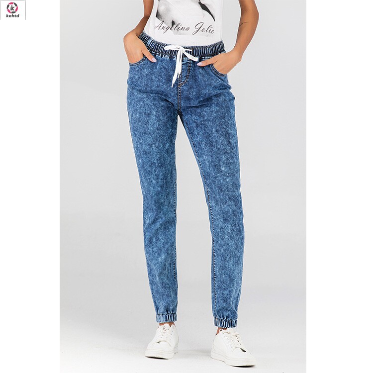 women  pants jeans plus size Women's wear trousers short图片