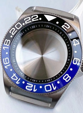 实心钛手表表壳42mm适合NH34 NH35 ETA2824 PT ST21 潜水壳GMT圈