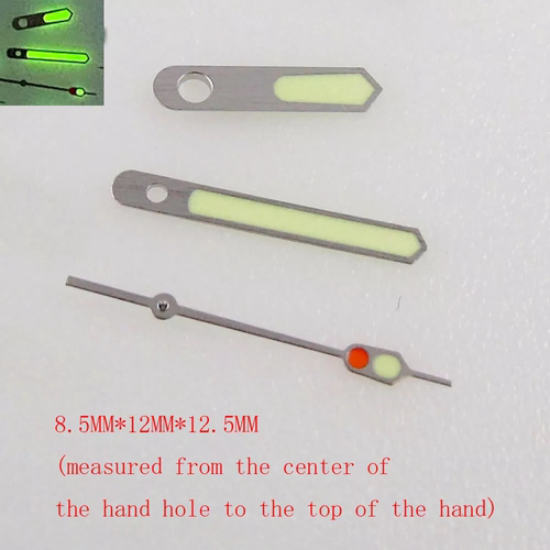 SPR SKX手表表针适合NH35 NH36 NH38 4R35 7S26